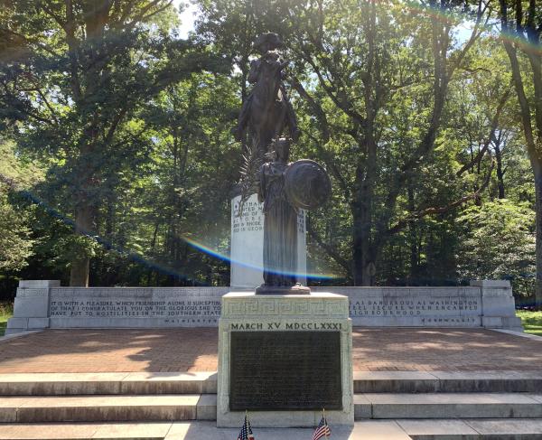 Greene Monument at Guilford Courthouse-Front